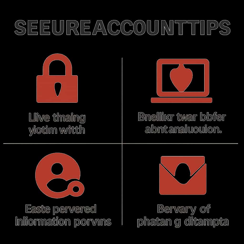 Educational diagram illustrating Secure Share Slots Account Tips.