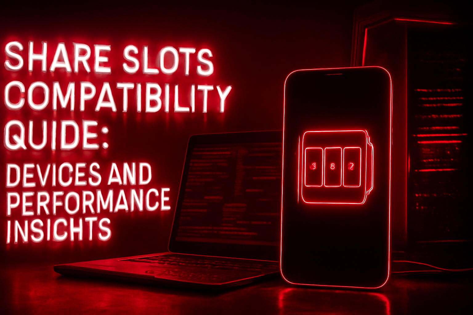 An informative scene showcasing safety tips, prominently featuring 'Share Slots'.