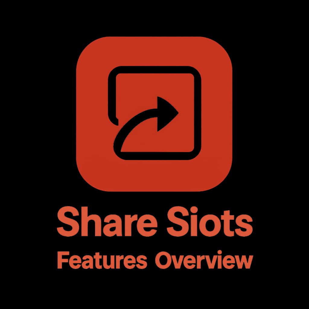 Icon for Share Slots Features Overview.