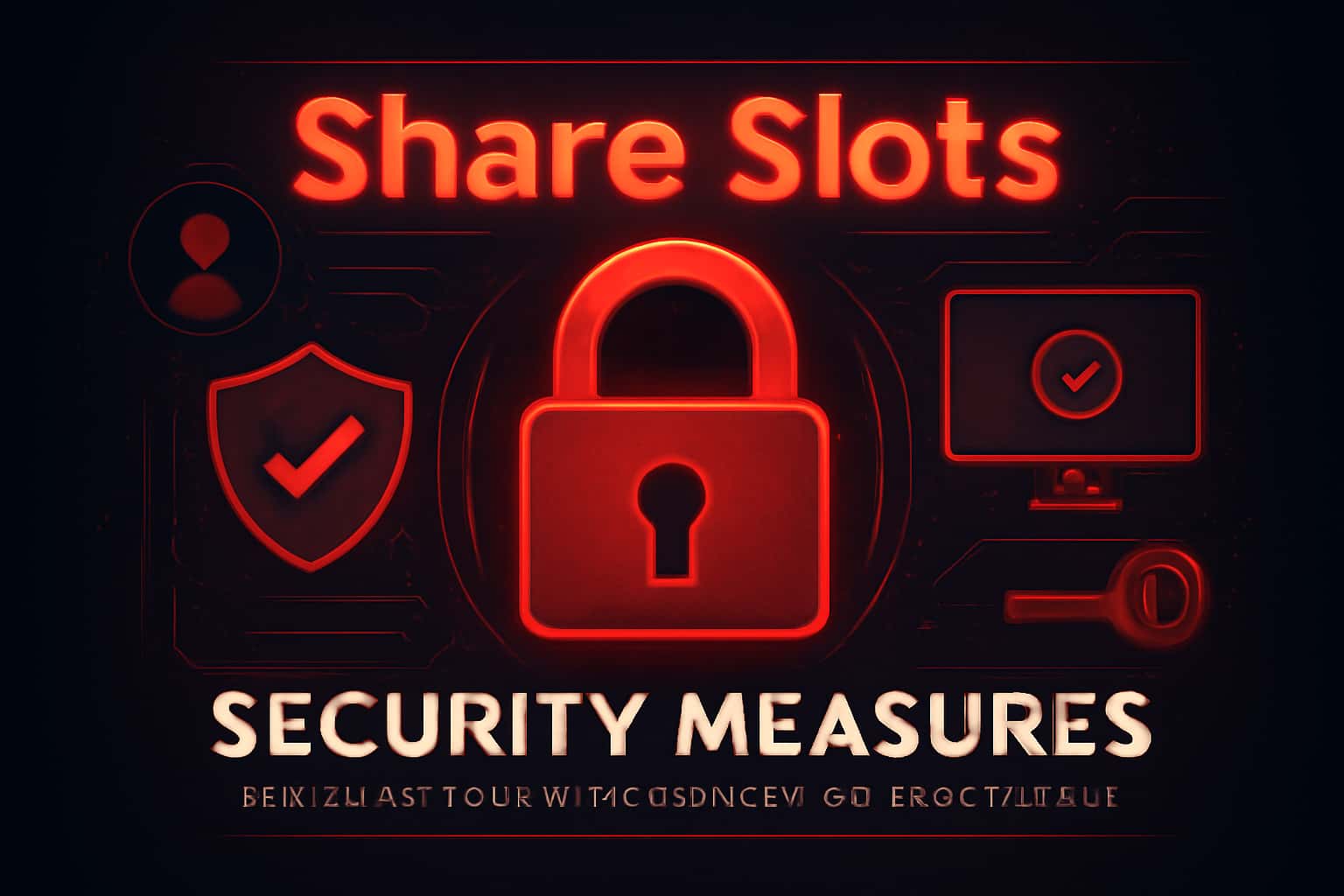 An illustration representing the importance of security measures for Share Slots accounts.