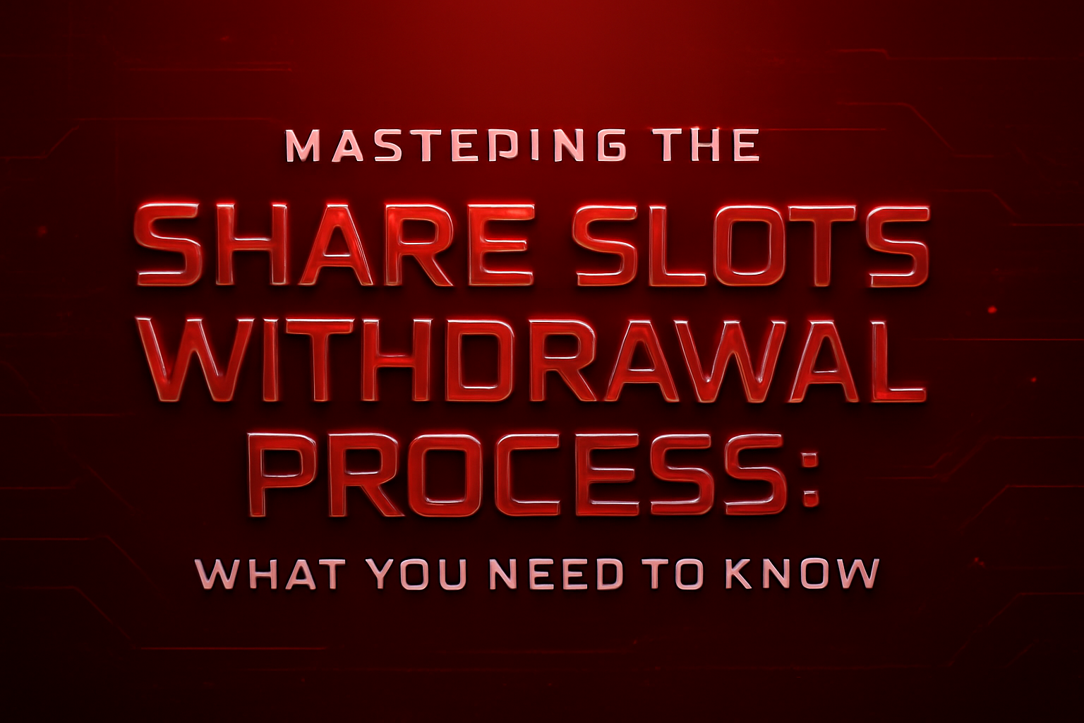 An informative graphic about securing Share Slots data.