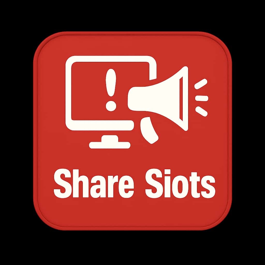 Icon representing Share Slots Updates & Notices.